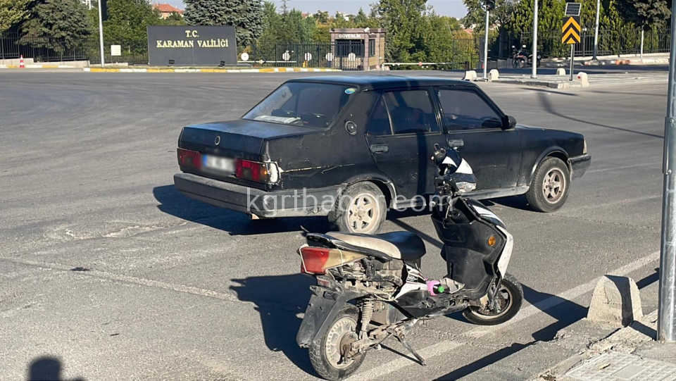 Karaman Valilik Kavsaginda Kaza 1 Yarali1