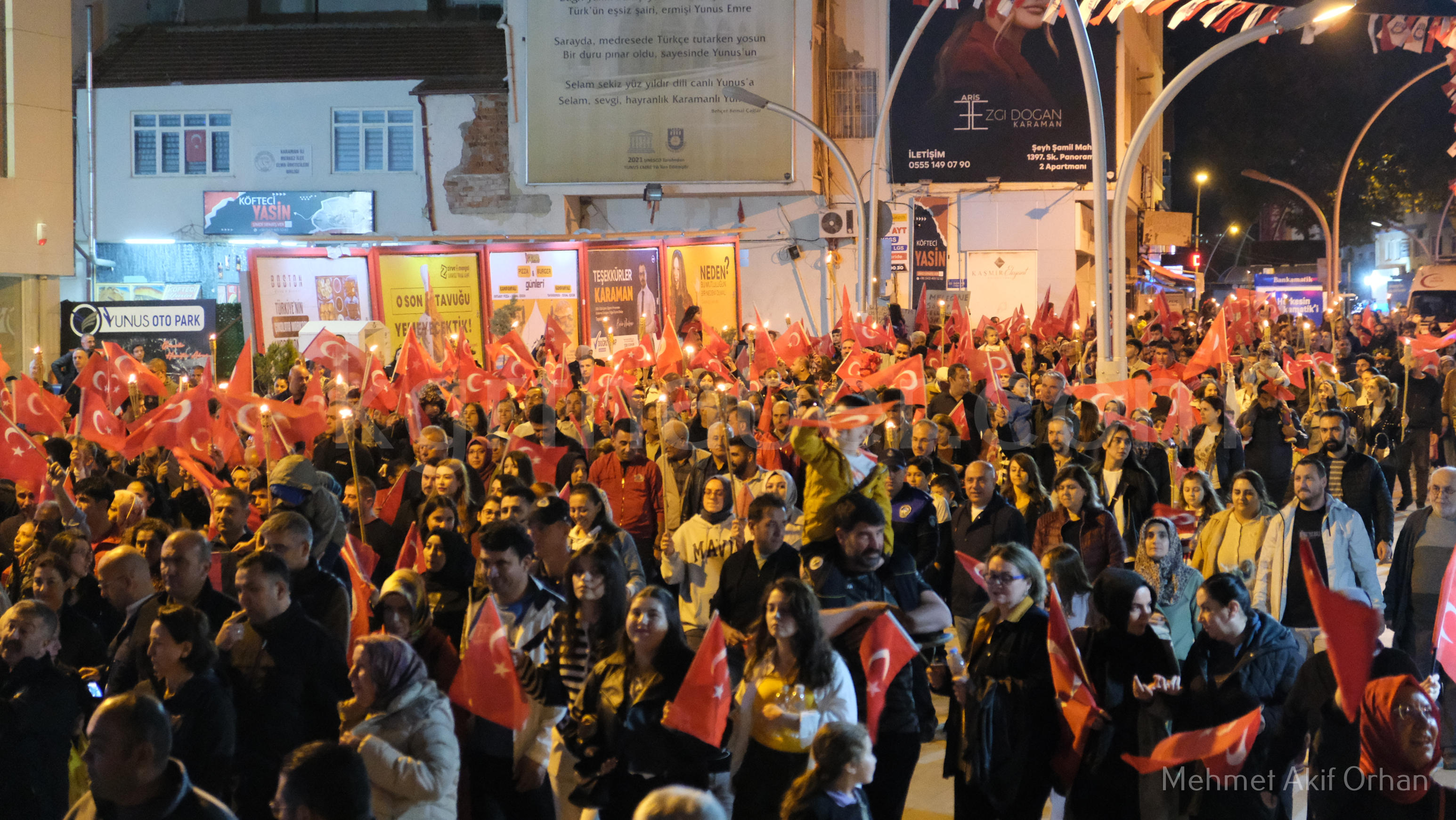 Karamanda 29 Ekim Coskusu Fener Alayi Duzenlendi9