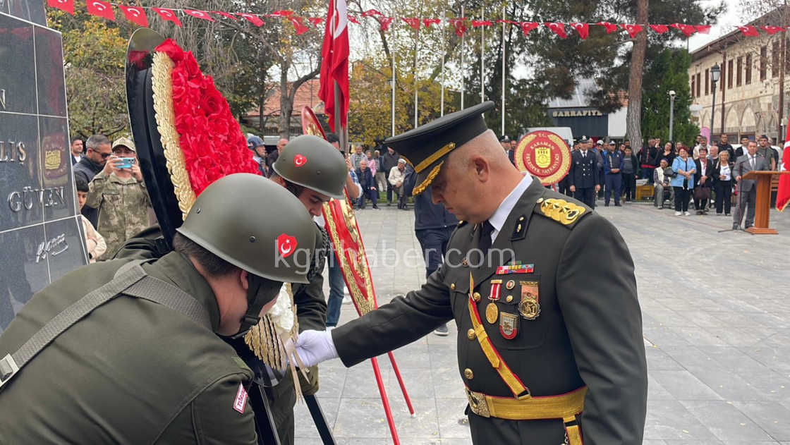 Karamanda 29 Ekimde Celenk Koyma Torenine Yogun Katilim2