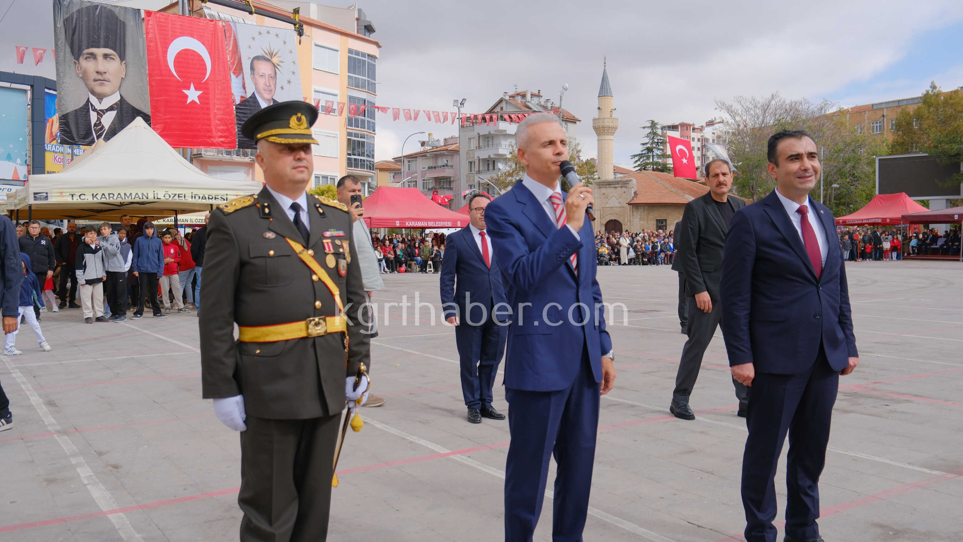 Karamanda 29 Ekimin 102 Yili Coskuyla Kutlandi2
