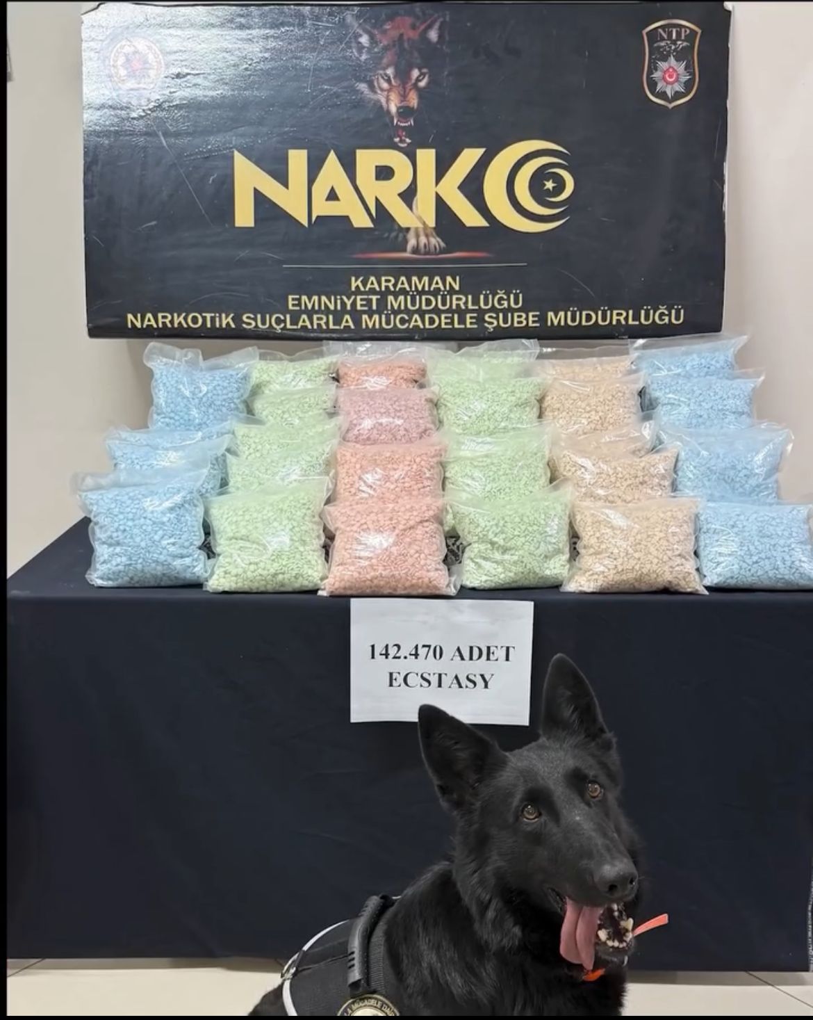 Karamanda 71 Milyon Liralik Extacy Uyusturucu Ele Gecirildi (3)