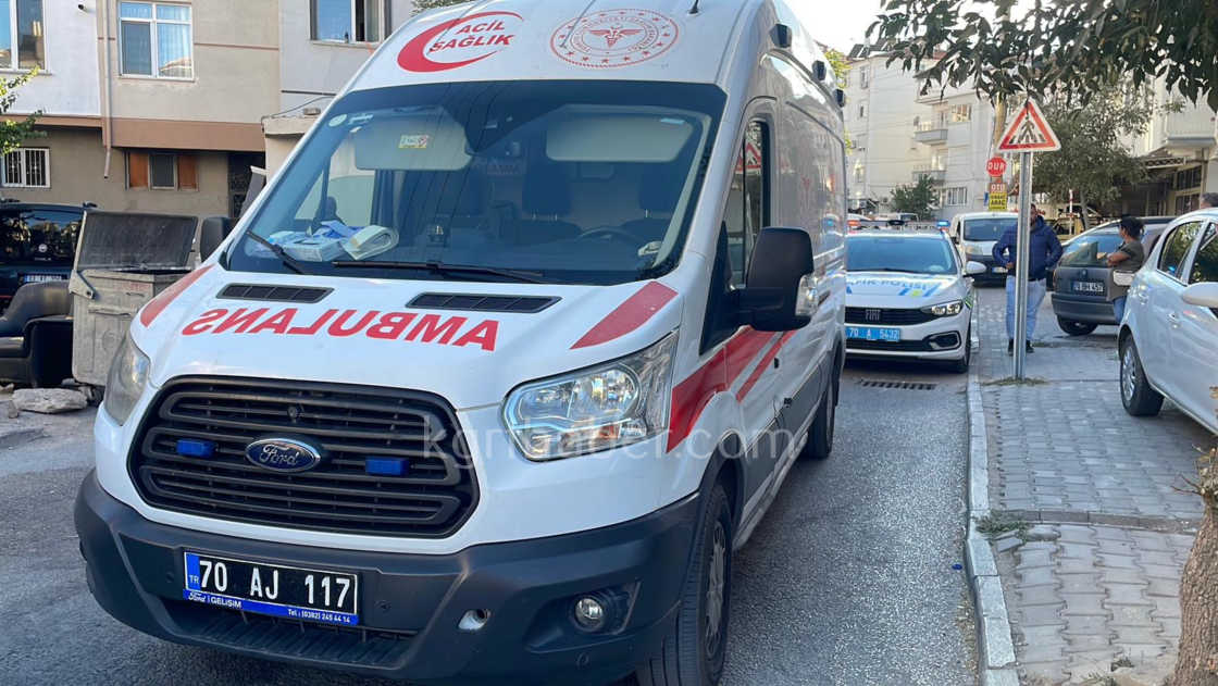 Karamanda Aniden Yola Atlayan Cocuga Otomobil Carpti3