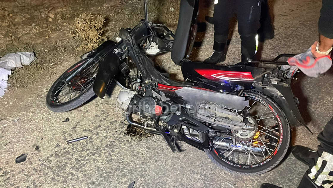 Karamanda Feci Kazada Genc Motosikletli Yaralandi10