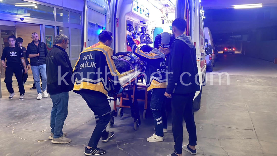 Karamanda Hastane Santiyesinde Bicakli Kavga 1I Agir 4 Yarali1