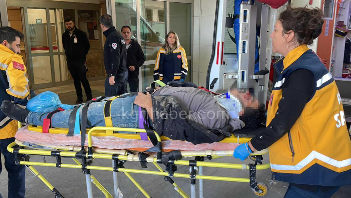 Karamanda Insaatta 2Nci Kattan Dusen Isci Yaralandi2