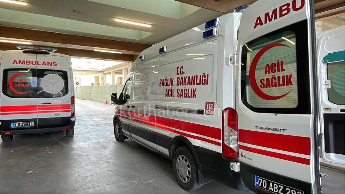 Karamanda Insaatta 2Nci Kattan Dusen Isci Yaralandi4