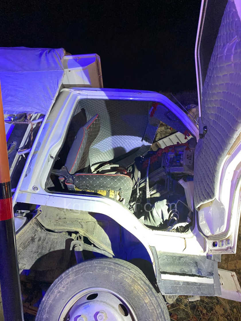 Karamanda Kamyonette Sikisan Surucuyu Afad Ekipleri Kurtardi0