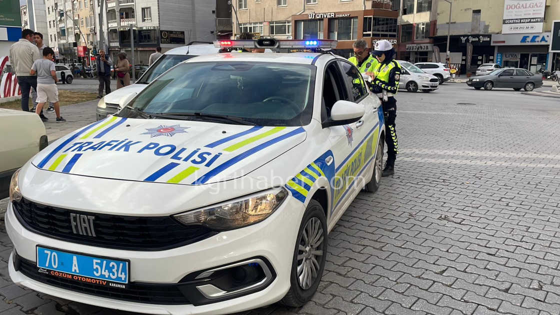 Karamanda Kaza Motosiklet Surucusu Yaralandi1