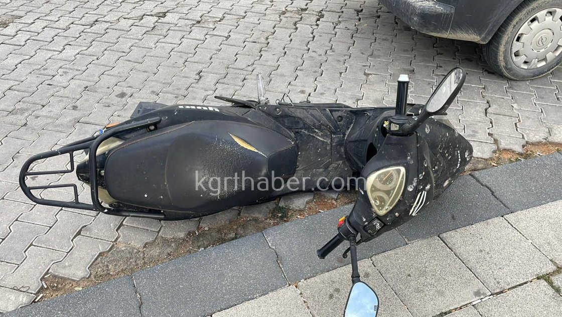 Karamanda Kaza Motosiklet Surucusu Yaralandi2