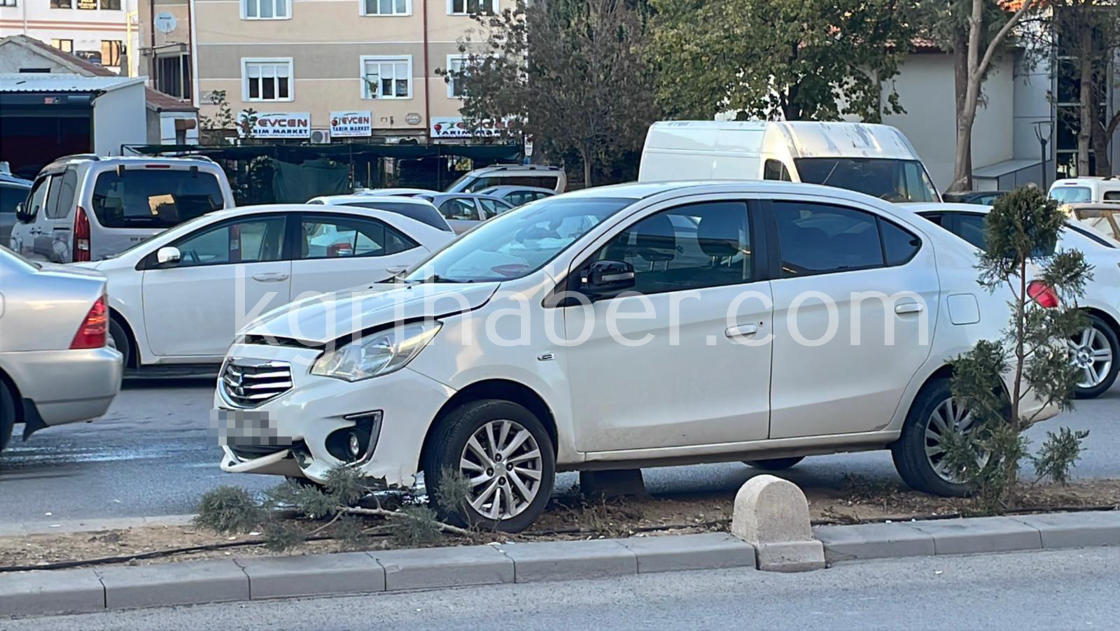 Karamanda Kontrolden Cikan Arac Refuje Cikarak Asili Kaldi3