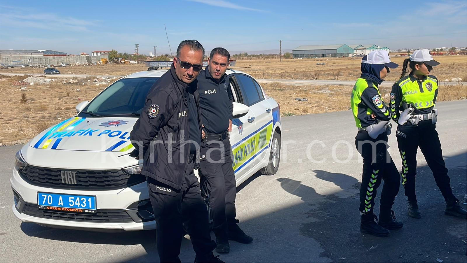 Karamanda Mobilet Surucusu Polisten Kacamadi 56 Bin Lira Ceza Kesildi9