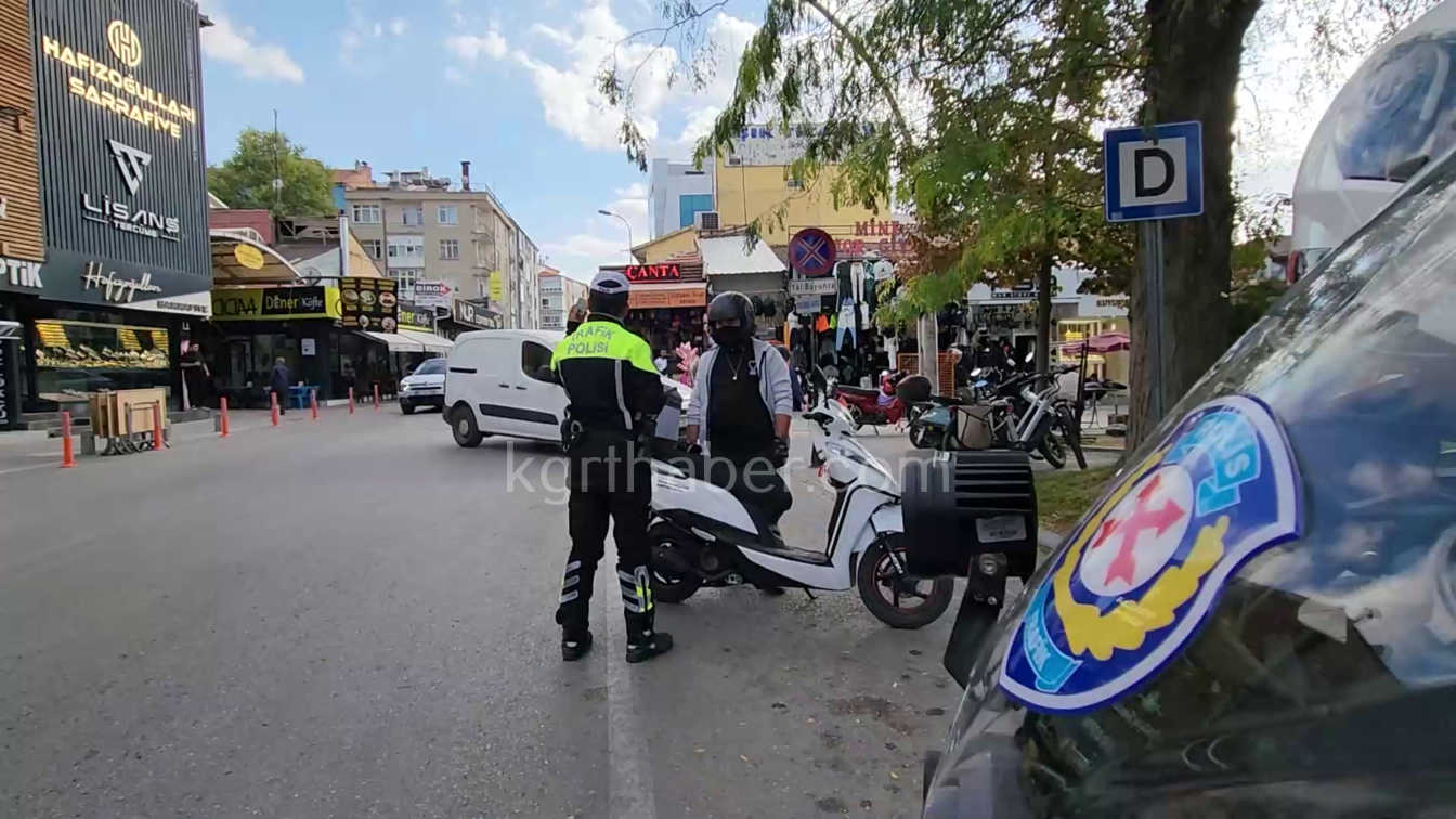 Karamanda Motosiklet Denetimlerinde 159 Surucuye Ceza Kesildi1