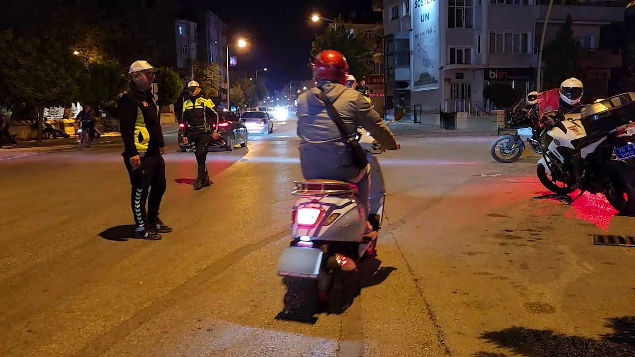 Karamanda Motosiklet Denetimlerinde 387 Surucuye Ceza4