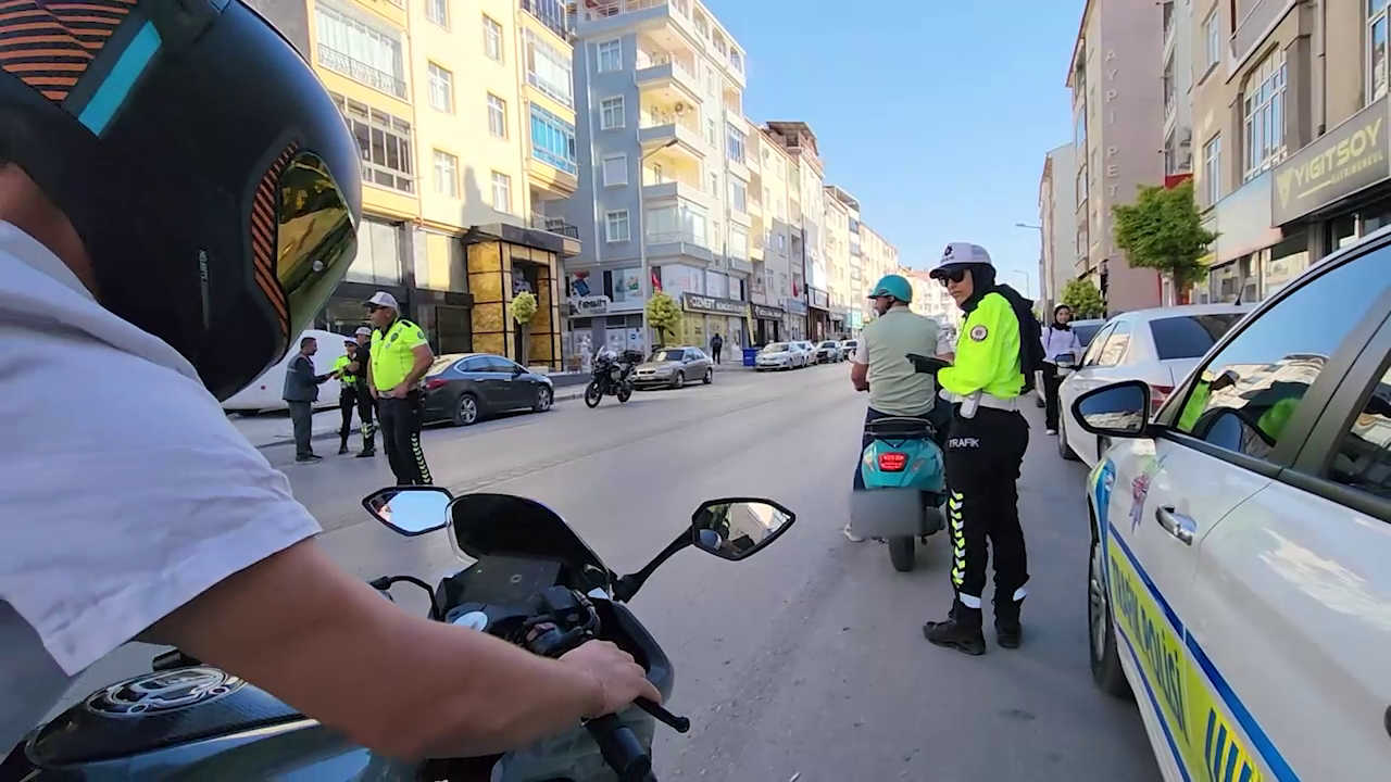 Karamanda Motosiklet Denetimlerinde 387 Surucuye Ceza6