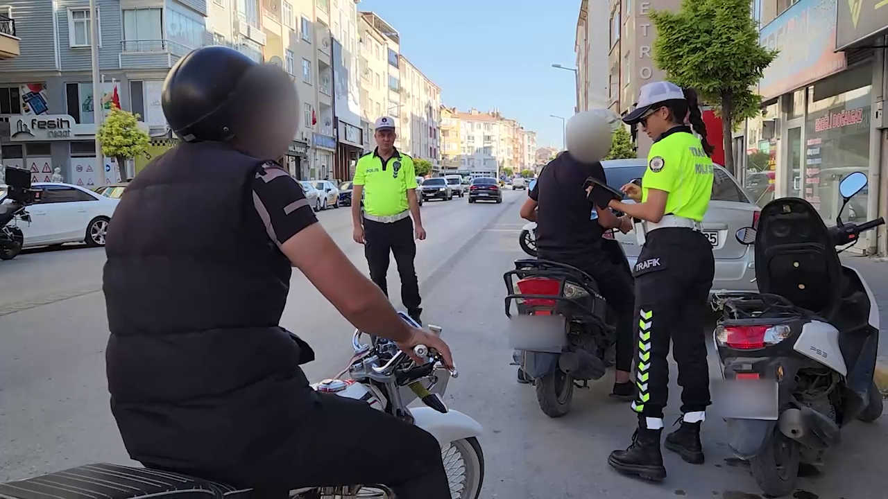 Karamanda Motosiklet Denetimlerinde 387 Surucuye Ceza7