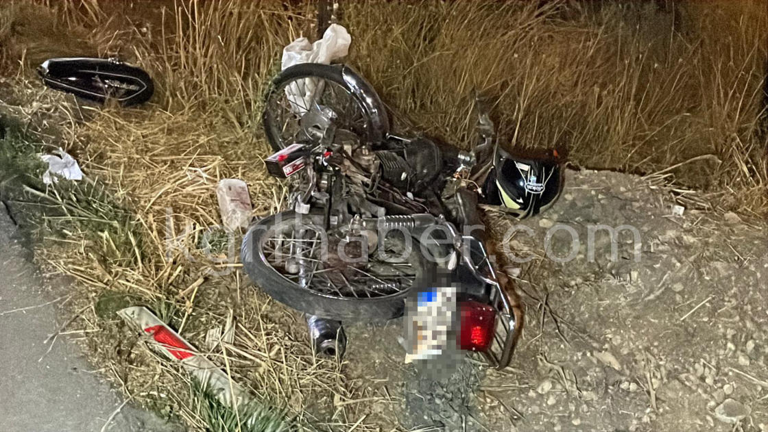 Karamanda Motosiklet Sarampoe Uctu 2 Yarali12