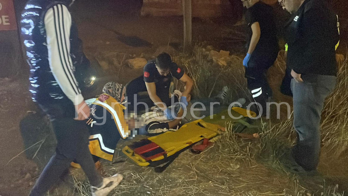 Karamanda Motosiklet Sarampoe Uctu 2 Yarali13