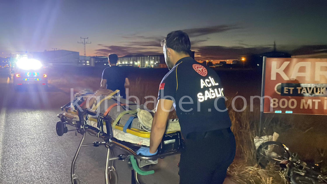 Karamanda Motosiklet Sarampoe Uctu 2 Yarali3