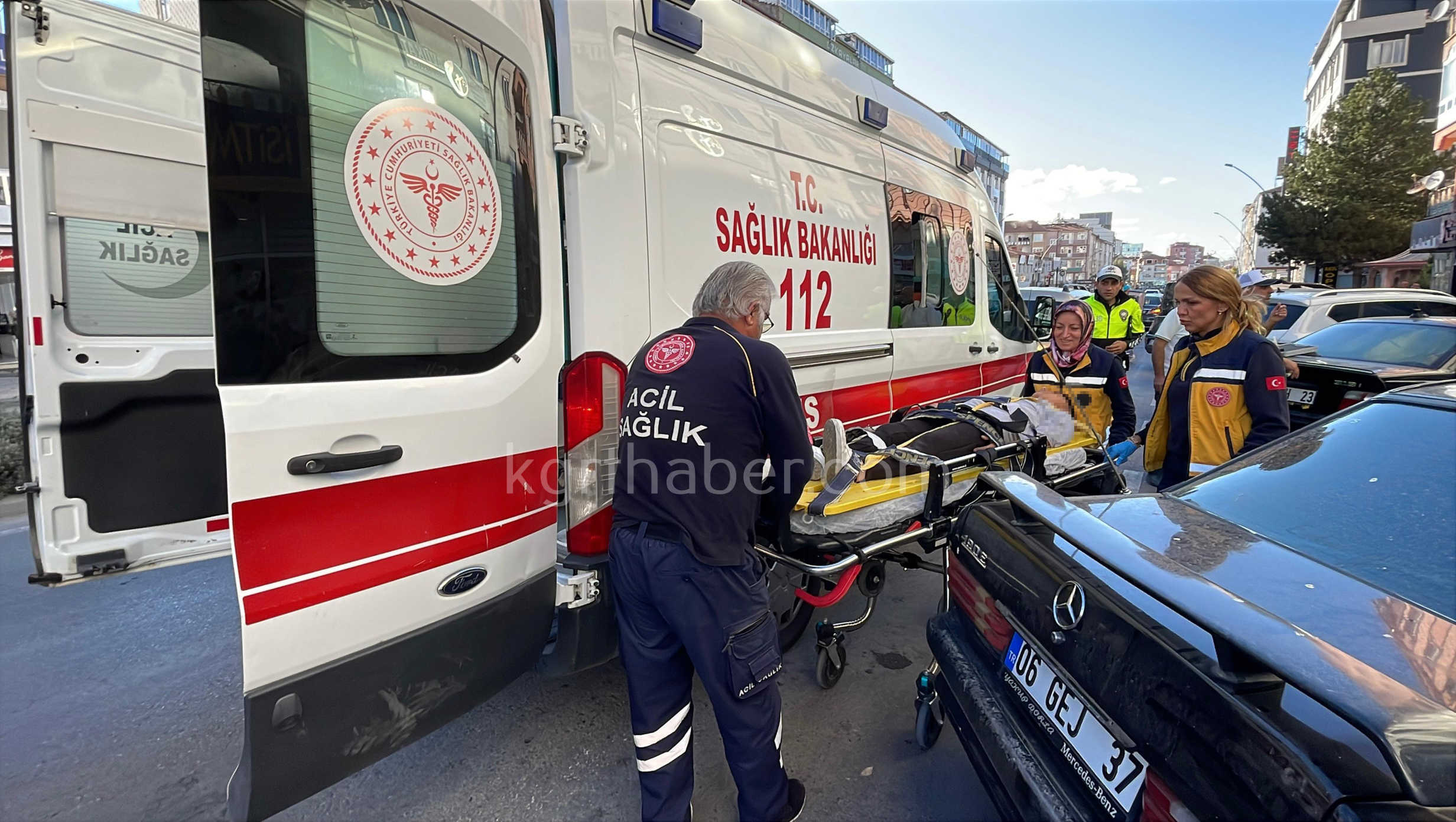 Karamanda Otomobille Elektrikli Bisiklet Carpisti 1 Yarali9