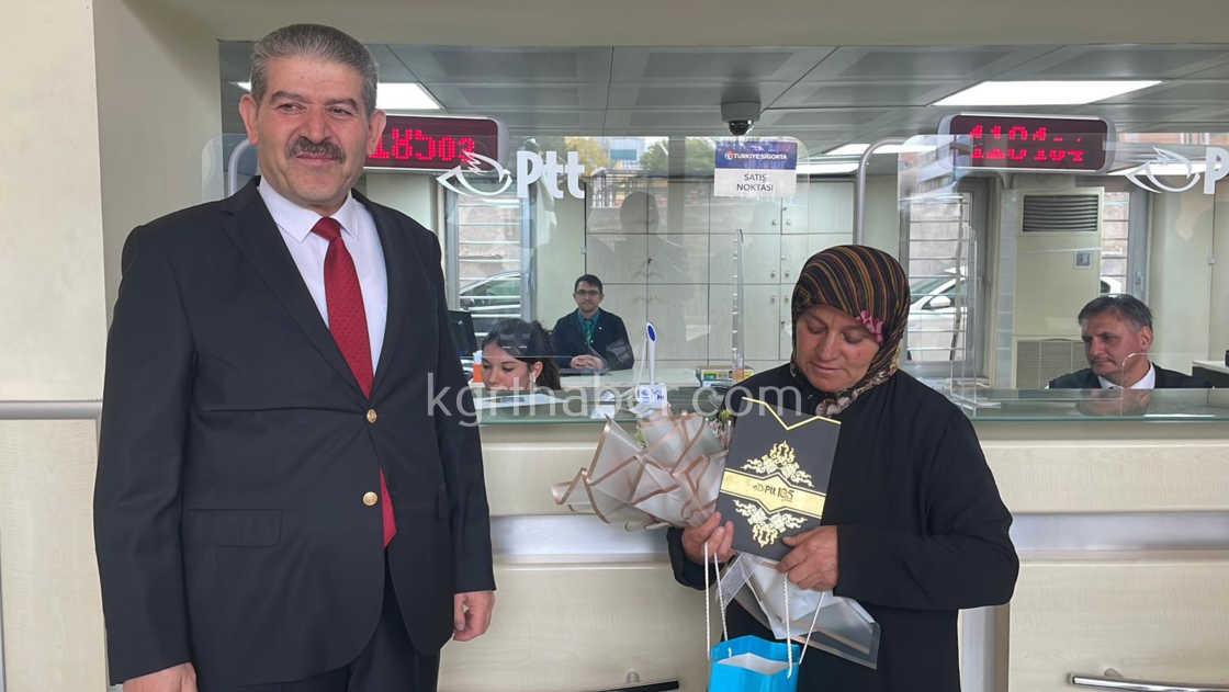 Karamanda Pttden 185 Musteriye Ozel Hediye2