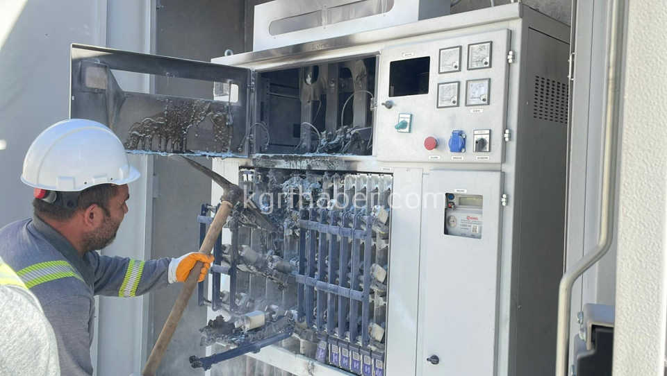 Karamanda Trafo Yangininda Faciadan Donuldu1