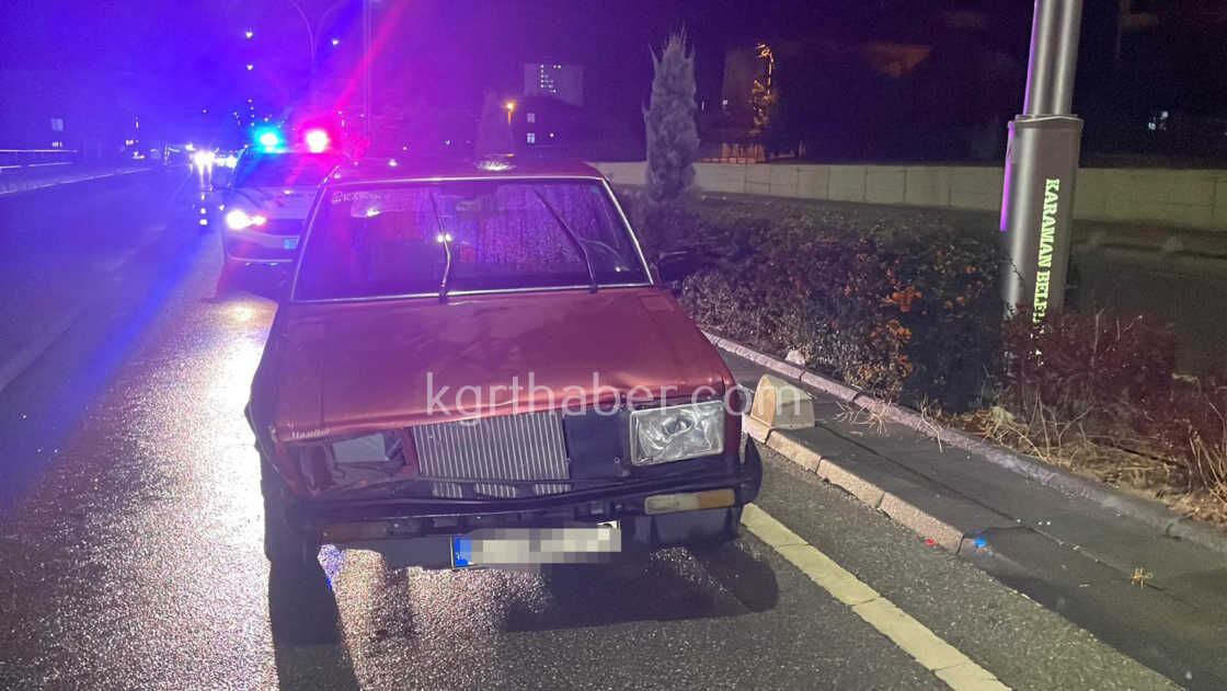 Kayganlasan Yolda Kontrolden Cikan Tofas Refuje Cikti2