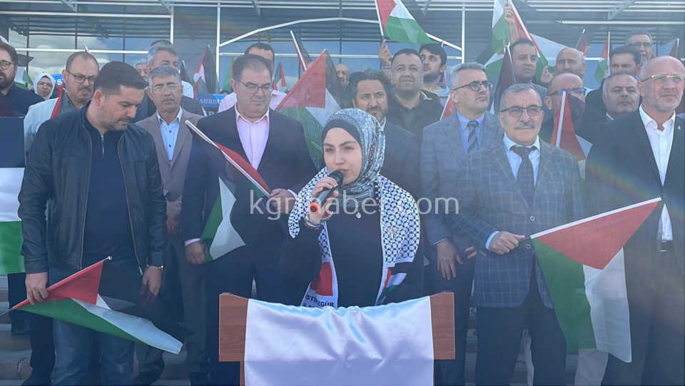 Kmude Gazze Icin Toplandilar Buradan Sumuda Selam Gonderiyoruz0