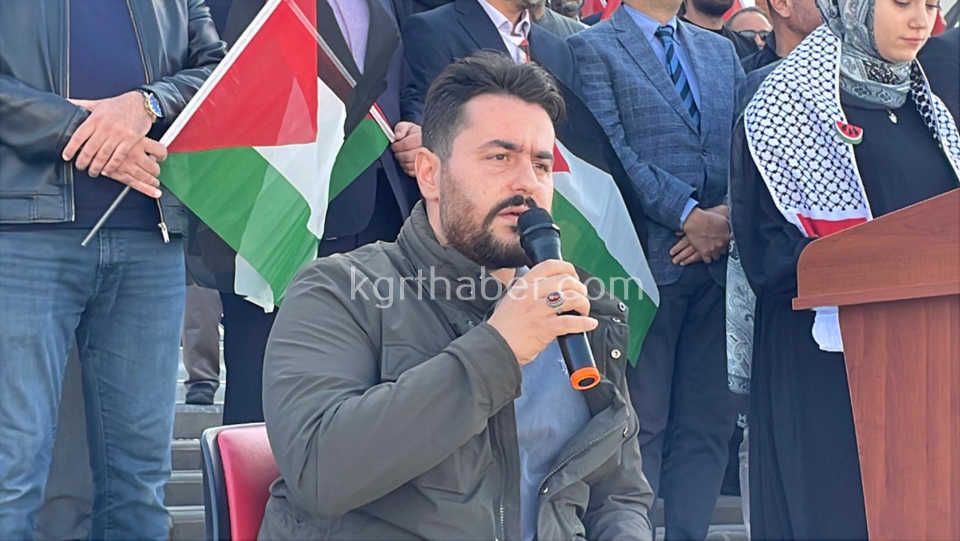 Kmude Gazze Icin Toplandilar Buradan Sumuda Selam Gonderiyoruz4