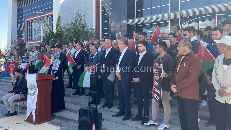 Kmude Gazze Icin Toplandilar Buradan Sumuda Selam Gonderiyoruz8