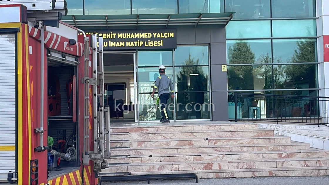 Okul Idaresinin Dikkati Ve Erken Mudahalesi Yangini Onledi1