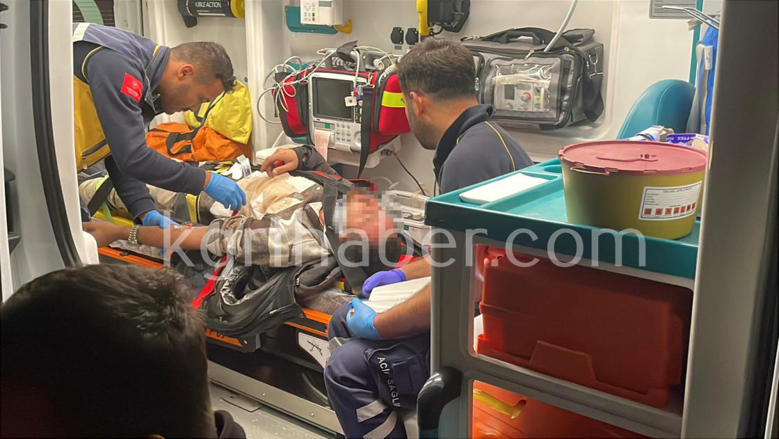 Romorka Carpan Motosikletli Yaralandi Traktor Surucusunden Gazeteciye Tepki7