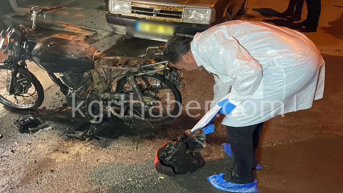 Yakarsin Yakamazsin Iddiasi Sonrasi Kendi Motorunu Atese Verdi8