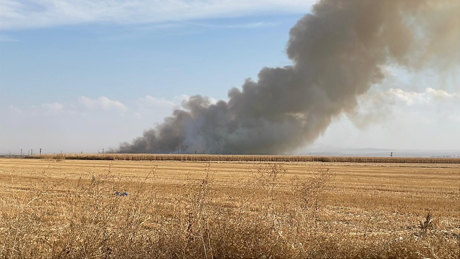 Dumanlar Gokyuzunu Kapladi Karamanda Buyuk Yangin (2)