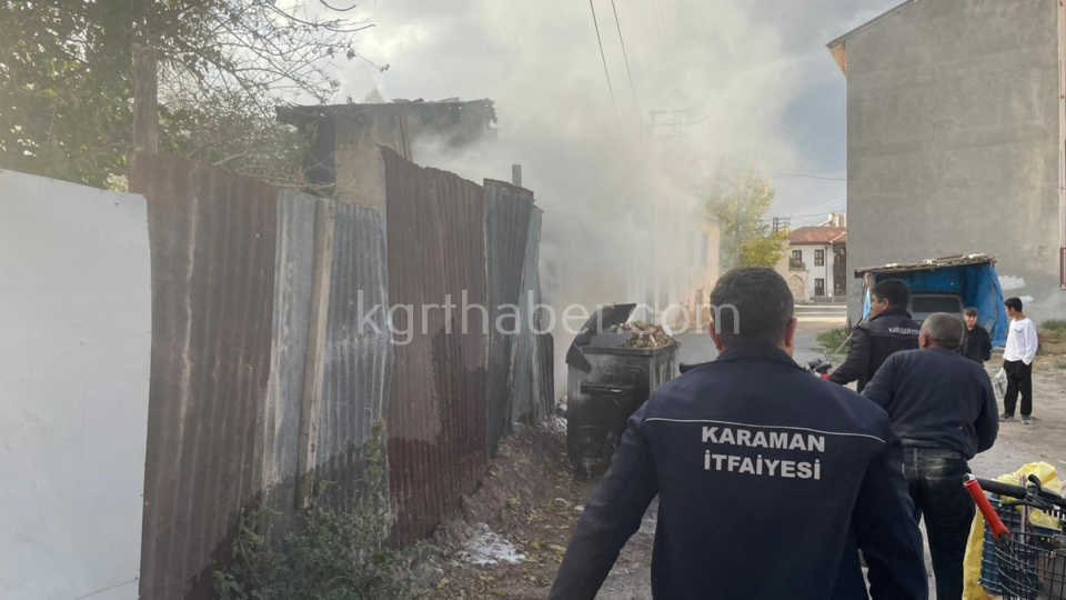 Itfaiye Kerpic Binaya Sicrayan Yangini Buyumeden Sondurdu4