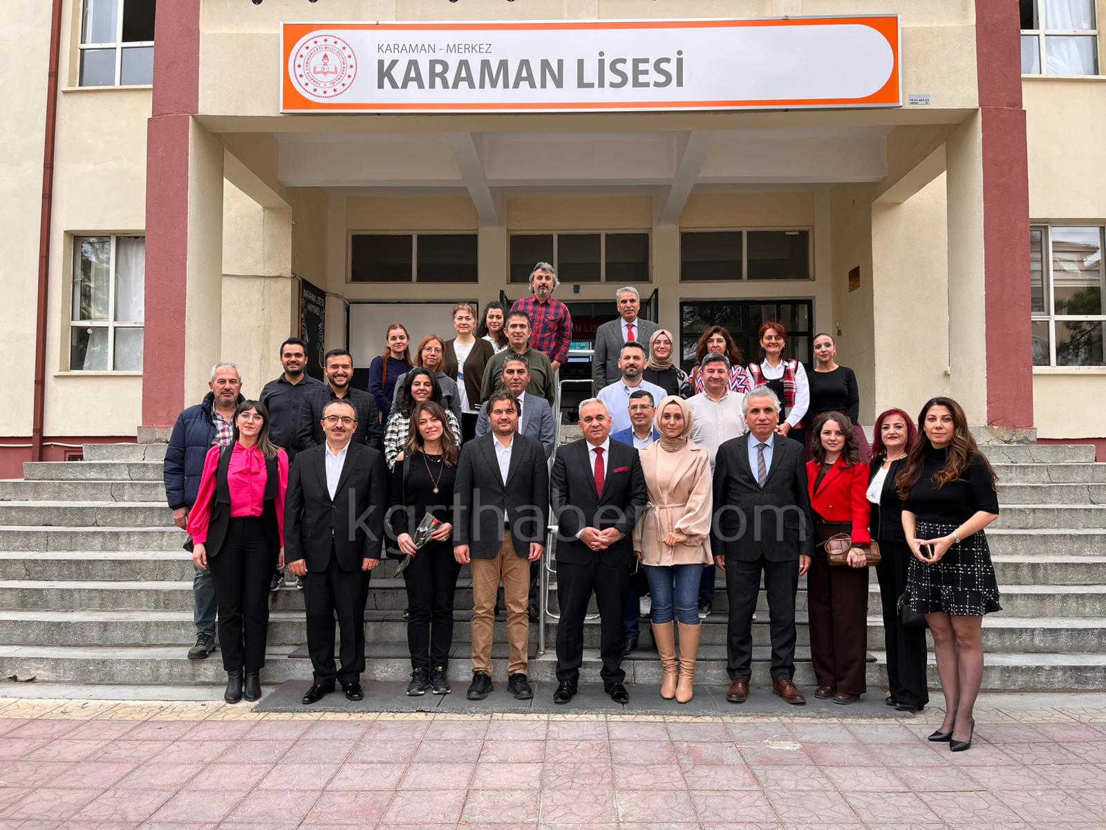 Karaman Defterdarligindan Karaman Lisesinde Ogretmenler Gunu Surprizi0