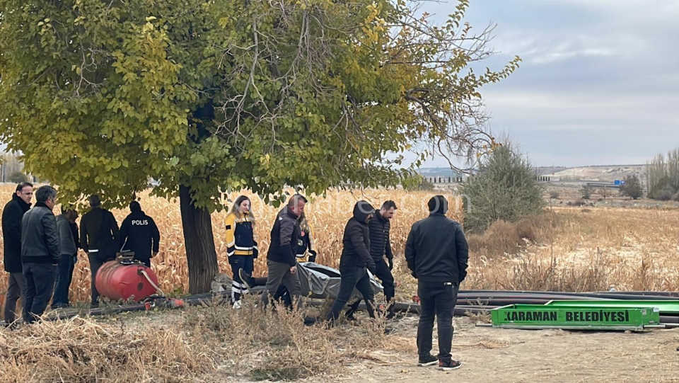 Karaman’da 27 Yaşındaki Genç Tarlada Ölü Bulundu (15)