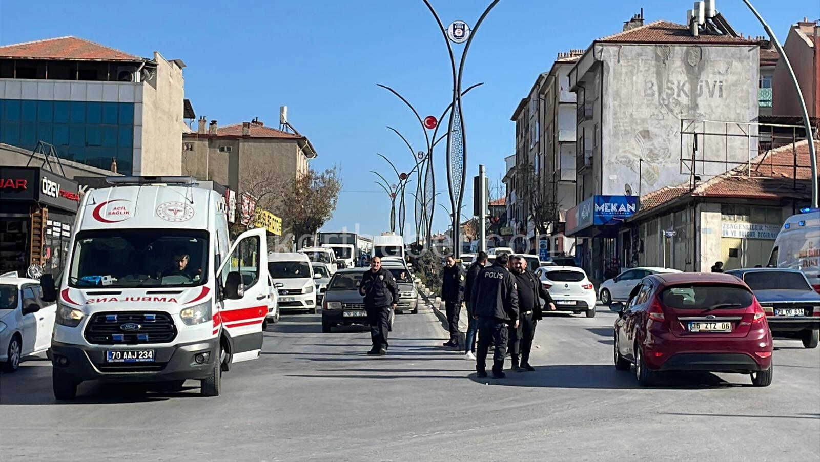 Karamanda 87 Yasindaki Surucu Yaralandi2