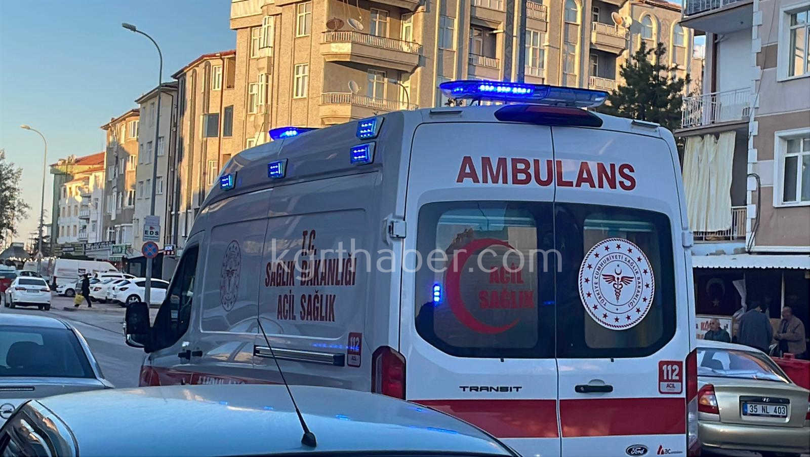 Karamanda Bisikletten Dusen Yasli Adam Yaralandi6