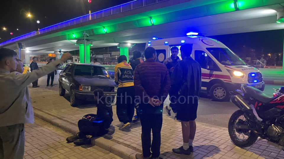 Karamanda Film Gibi Kaza Genc Universite Ogrencisi Yaralandi4