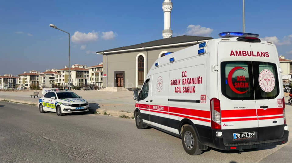 Karamanda Motorkuye Genc Yaralandi2