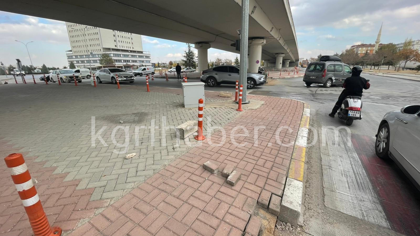 Karamanda Sik Sik Kaza Olan O Kavsak Icin Trafik Isigi Calismalari Basladi1