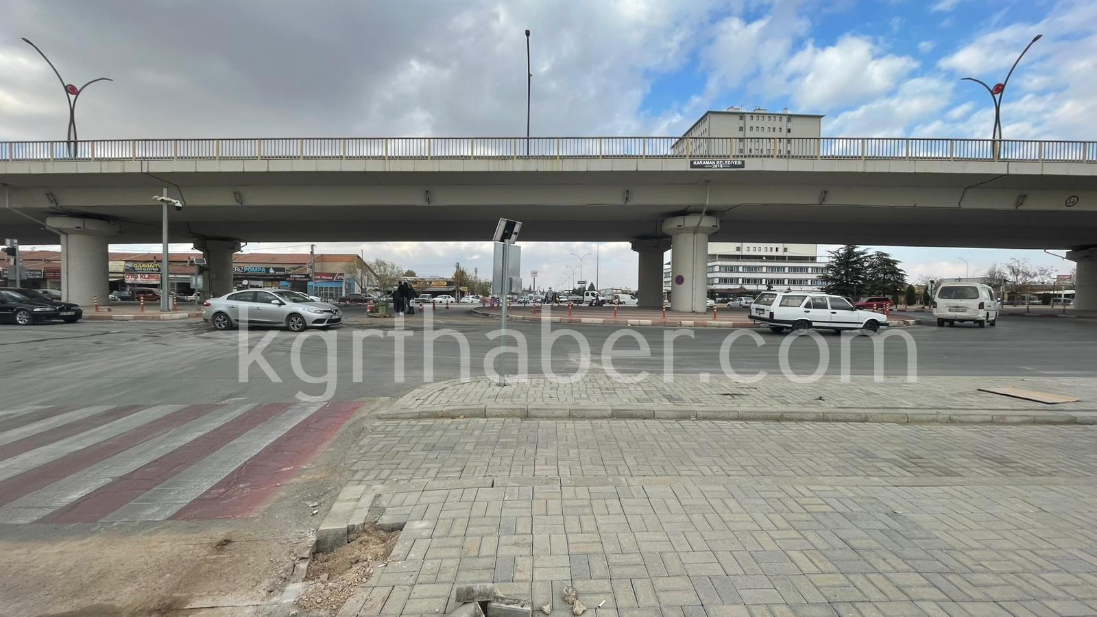 Karamanda Sik Sik Kaza Olan O Kavsak Icin Trafik Isigi Calismalari Basladi4