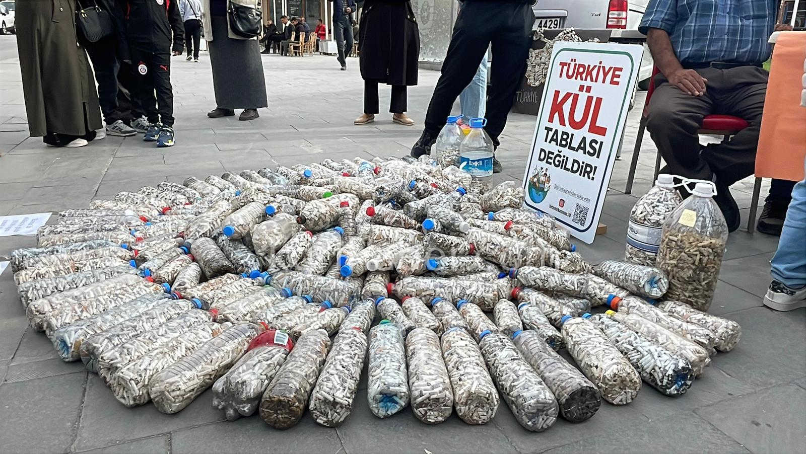 Kmulu Akademisyen Ve Gonulluler 2 Ayda 100 Bin Sigara Izmariti Topladi15