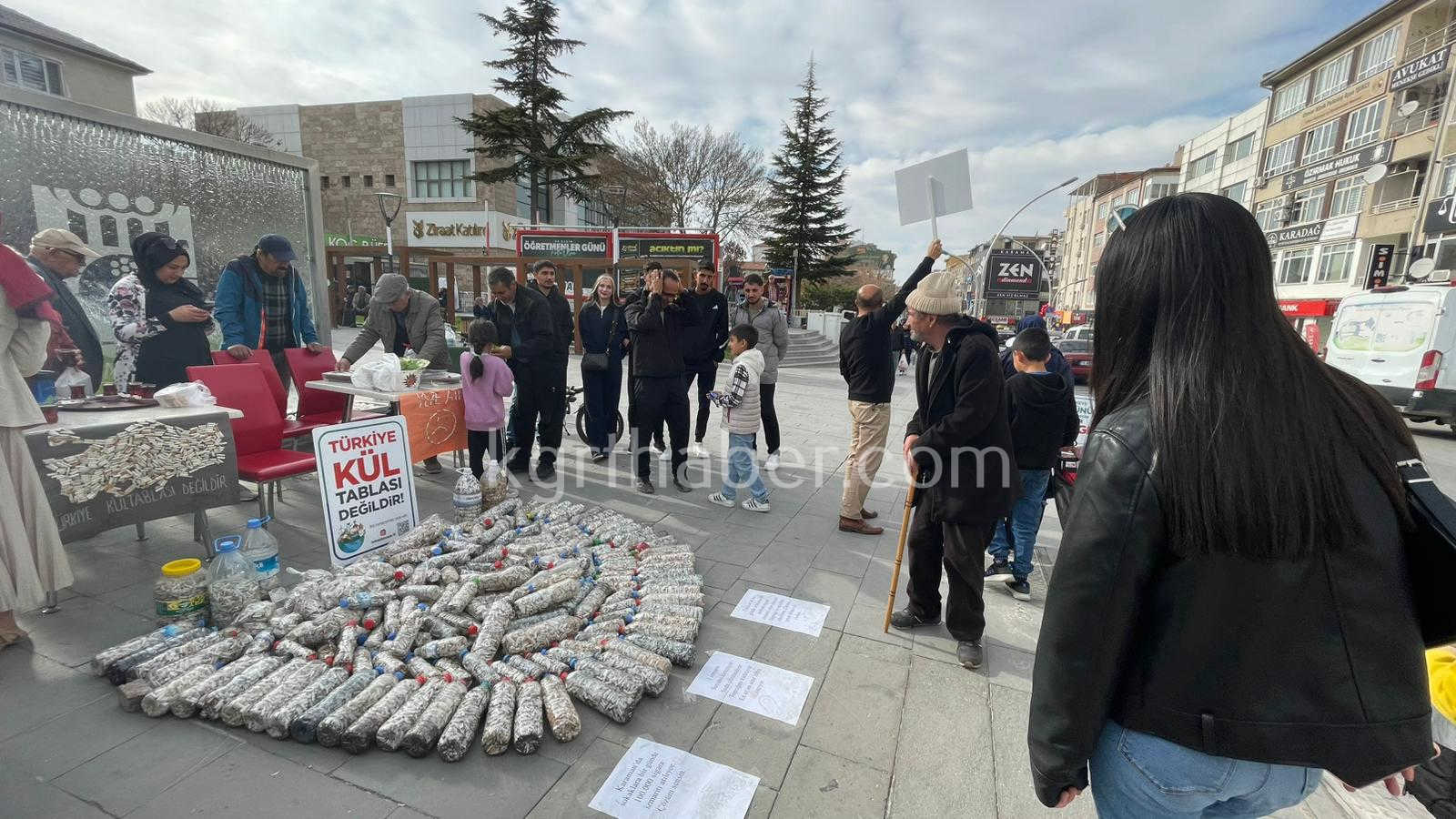 Kmulu Akademisyen Ve Gonulluler 2 Ayda 100 Bin Sigara Izmariti Topladi7