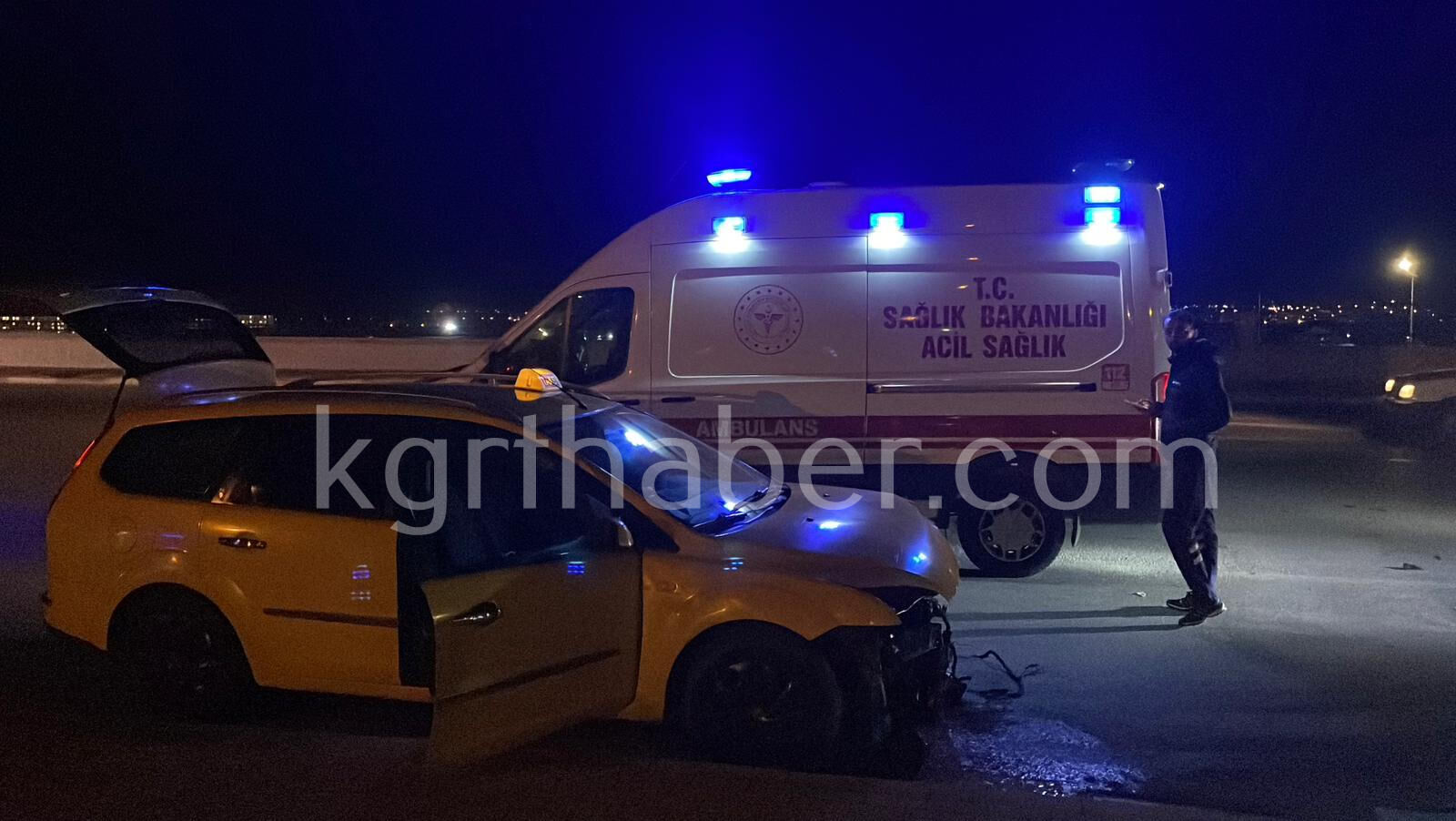 Kontrolden Cikan Ticari Taksi Aydinlatma Diregine Carpti1