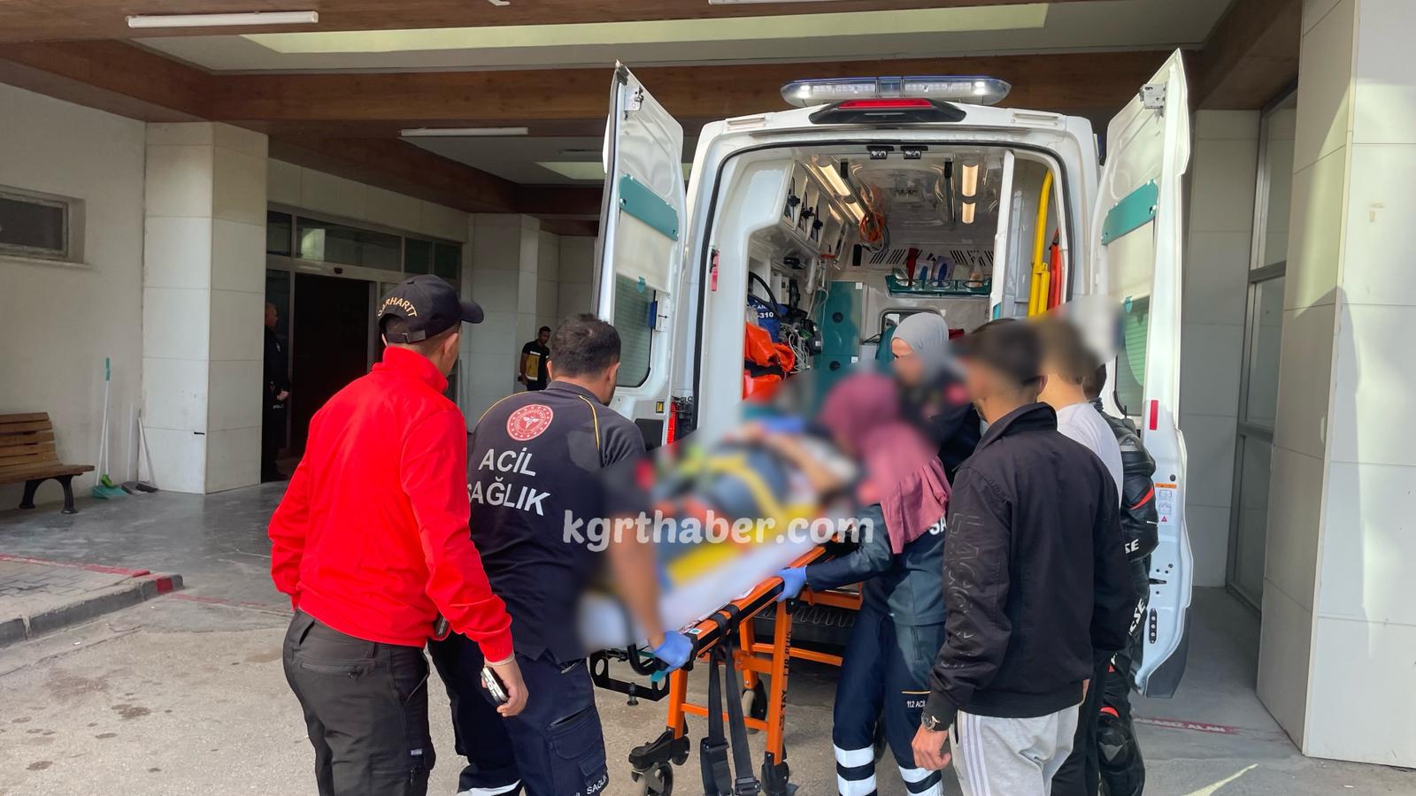 Koy Yolunda Motosiklet Kazasi 24 Yasindaki Genc Yarali (1)