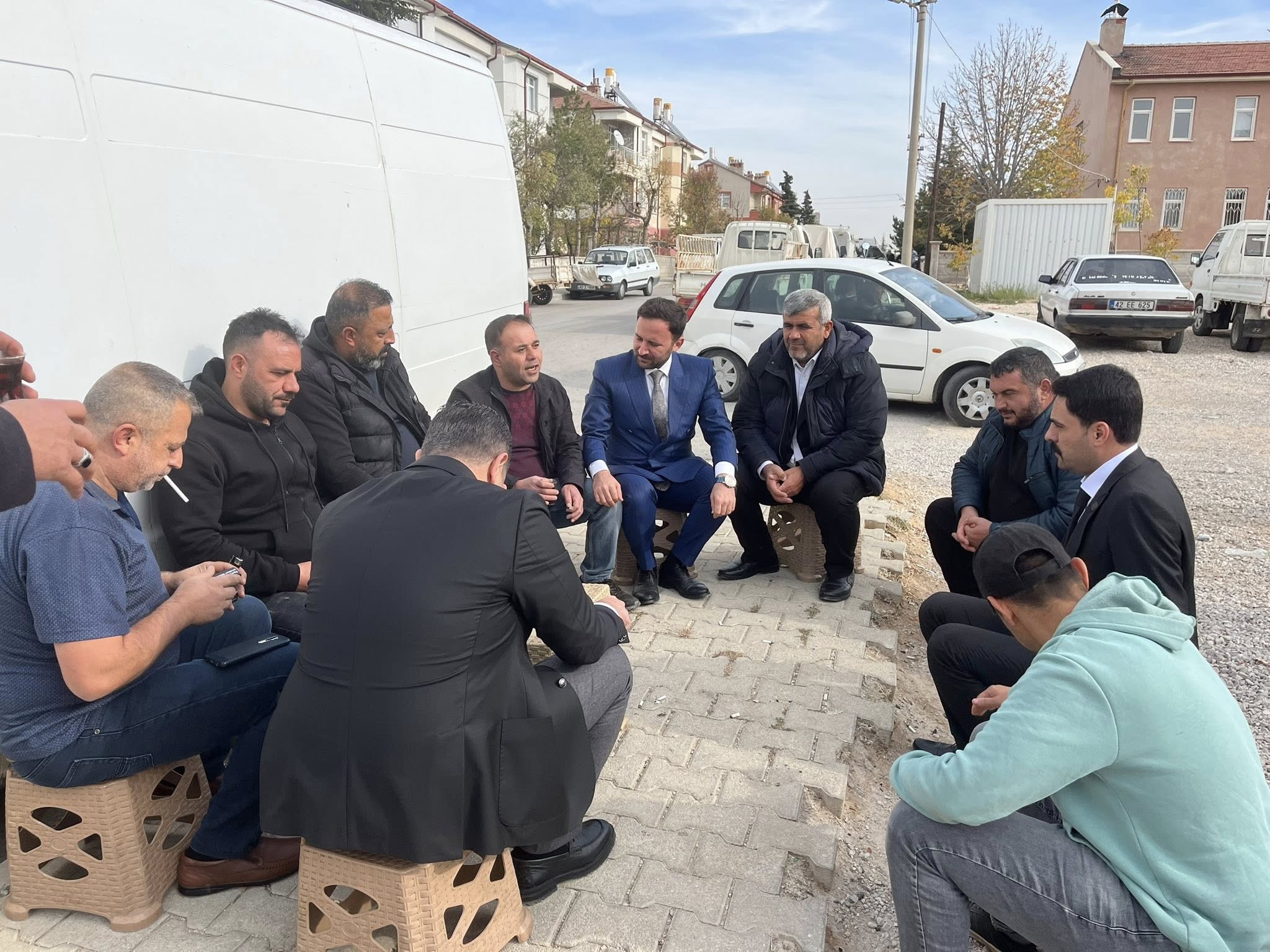 Mhp Karamanda Hayirli Gunler Komsum Ziyaretlerine Basladi (8)