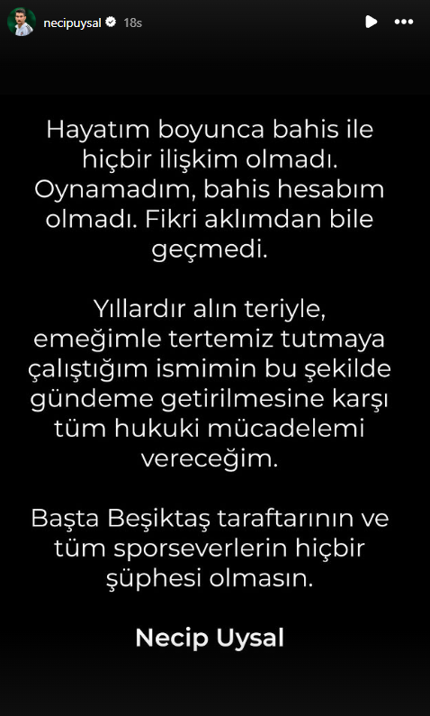 Necip Uysal Bahis Sorusturmasina Ne Dedi (1)-1