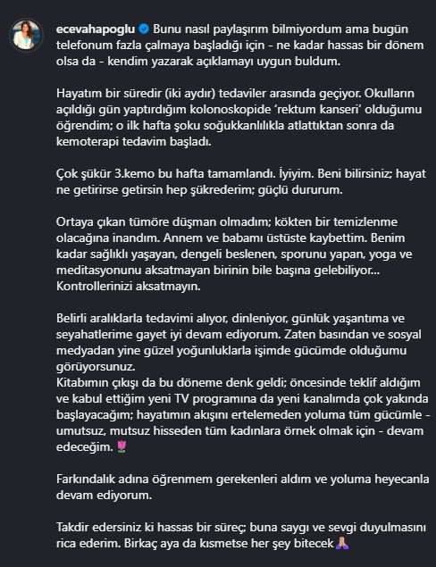 Sunucu Ece Vahapoglundan Uzucu Haber (3)