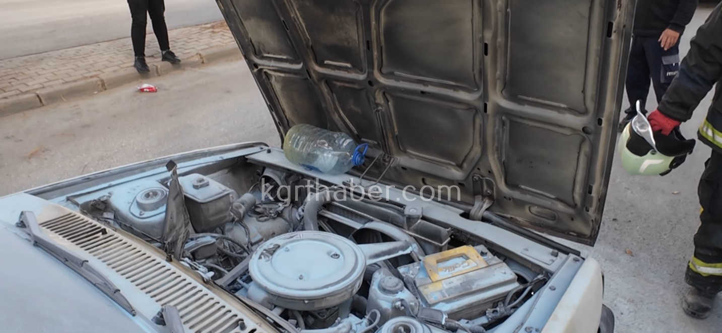 Tofas Otomobil Yanginina Vatandastan Hizli Mudahale0